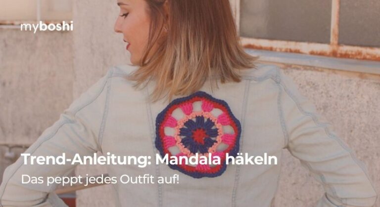 Trend Anleitung Mandala Häkeln Inkl Gratis Häkelanleitung 8297