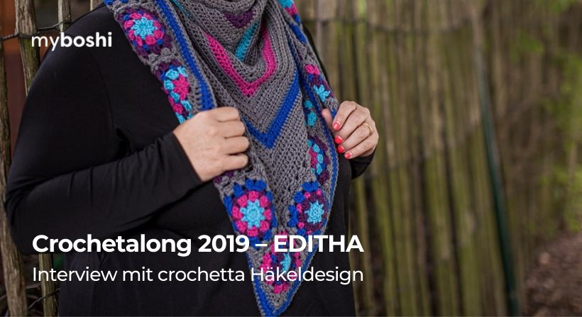 Crochetalong 2019 – EDITHA: Interview mit crochetta Haekeldesign